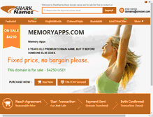 Tablet Screenshot of memoryapps.com
